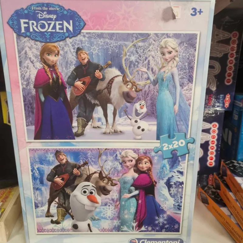 Tradera Pussel Frozen> Barnspel & Pussel