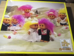 Tradera PUSSEL I TRÄ TRÄPUSSEL TROLL TROLLEN RUSS BERRIE KÄRNAN^ Pussel