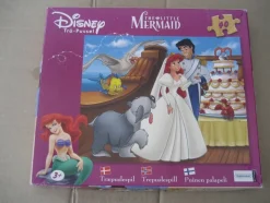 Tradera Pussel-Trä-Pussel - Disney - The Little Mermaid 40 bitar 25 x 21 cm Kärnan^ Pussel