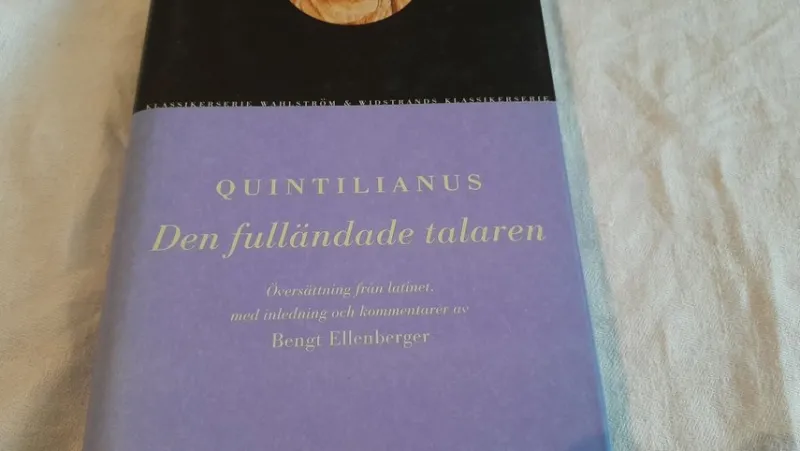 Tradera Quintilianus -- Den fulländade talaren> Filosofisk Litteratur