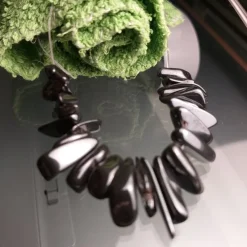 Tradera R e a bitar omagnetisk hematit största 2 cm^ Smyckestillverkning