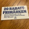 Tradera Rabatthäfte frimärke^ Norden