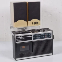 Tradera Radio & paret högtalare - NordMende citycorder 282 - 8.117 H - Kasettspelare^ Bärbart