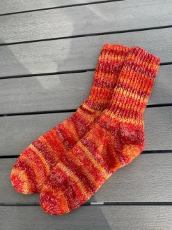 Tradera Raggsockor dam hemstickade, härligt för frusna fötter^ Kläder