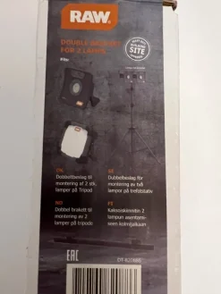Tradera RAW Dubbelbeslag för 2 lampor - DT-820886> Belysning & Armaturer
