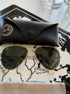 Tradera Ray-Ban Aviator Solglasögon> Solglasögon