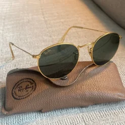 Tradera Ray-Ban Round Metal Gold> Solglasögon