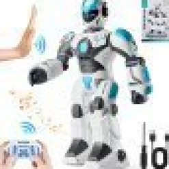 Tradera RC Robot – Talar, Dansar och Styrs med Gest, Röst och Fjärrkontroll> Robotleksaker & Robotdjur