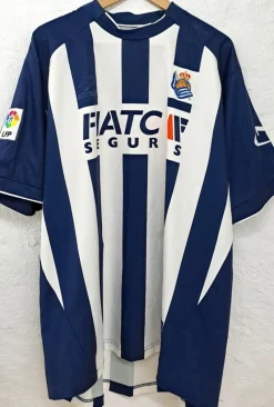 Tradera Fotboll<Real Sociedad Matchtröja