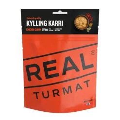 Tradera Camping & Hiking<REAL TURMAT - Chicken Curry Stew - Norwegian Army Ration Food Kyckling Gryta Mat