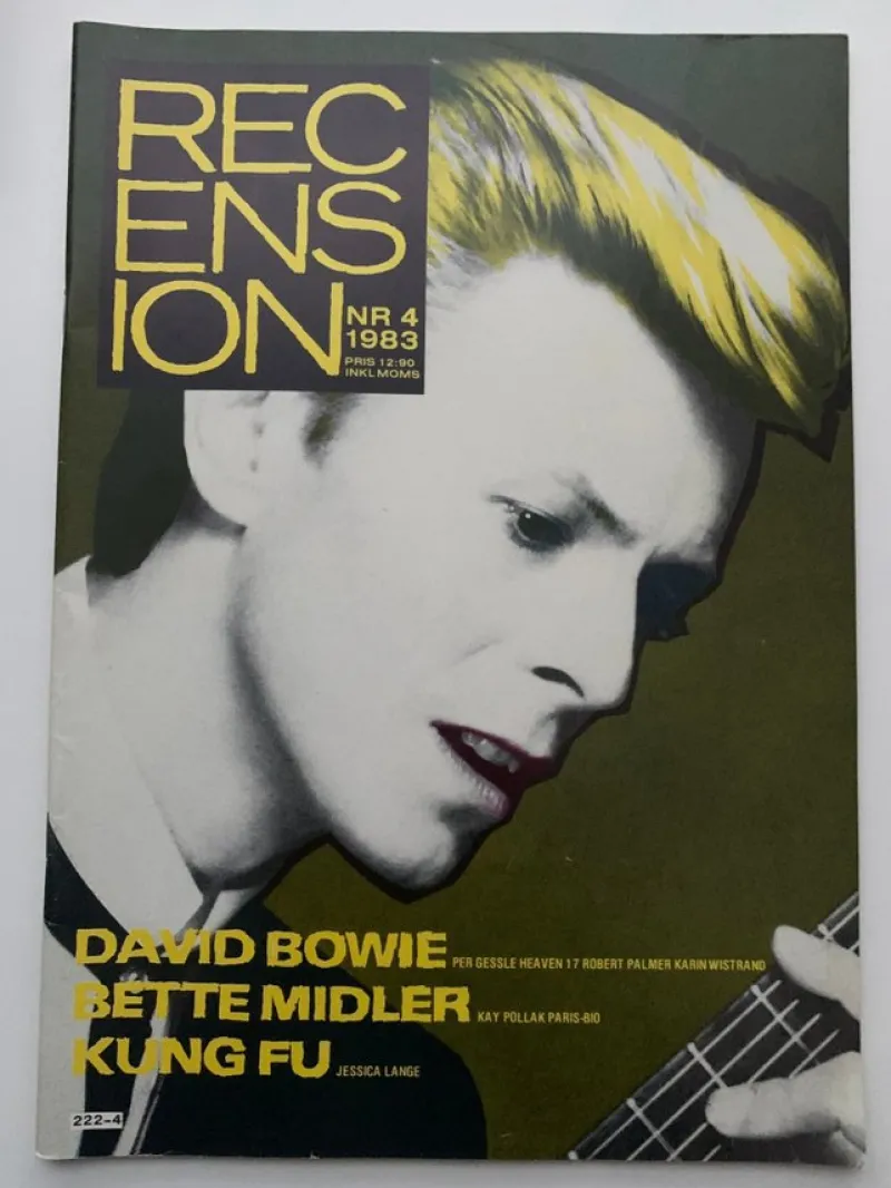 Tradera Recension NR 4 1983 David Bowie, Bette Midler, Per Gessle, Jessica Lange, FILM> Tidskrifter