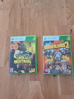 Tradera Xbox<Red Dead Redemption: Undead Nightmare & Borderlands 2 - Xbox 360