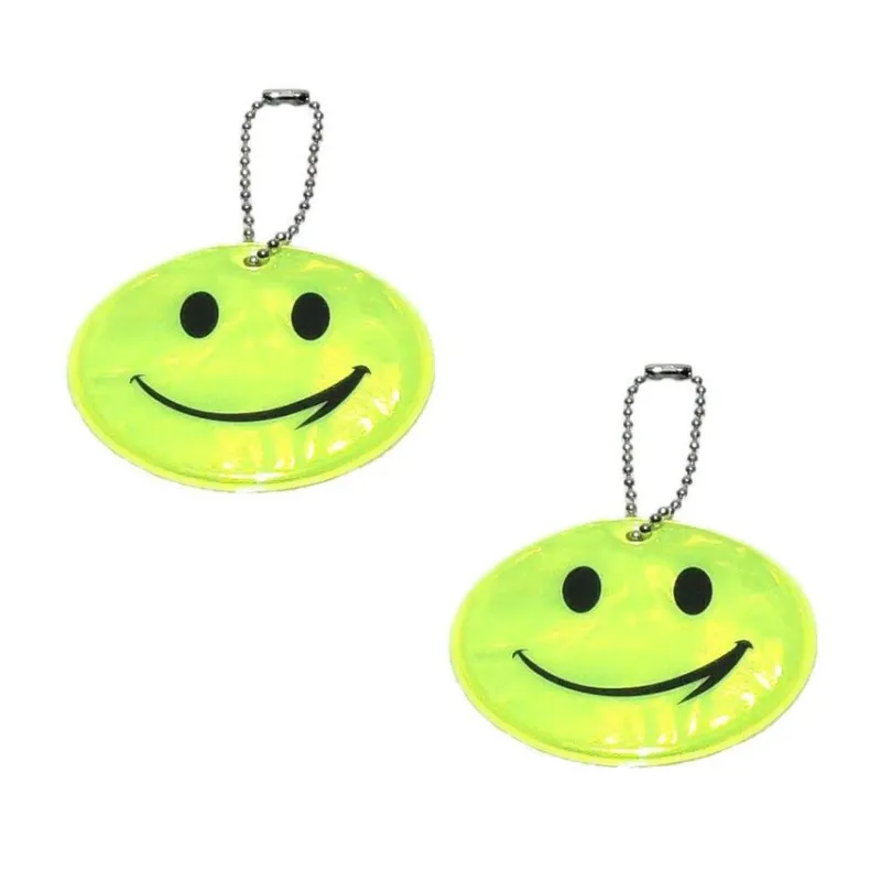 Tradera Reflex - Familjepack - Smiley - 5st - Gul> Barnsäkerhet