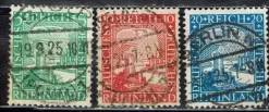 Tradera REICH--Mi 372-374. Rhenlandet 1000 år som Tyskt. Komplett. Bra stämplade ex.^ Europa