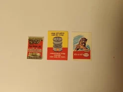 Tradera Reklametiketter Esso och Shell^ Bensinia