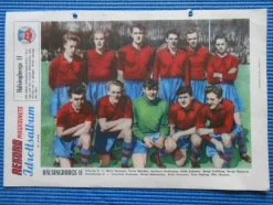 Tradera Sportmemorabilia<Rekordmagasinet 1964 Hälsingborg IF John Sandy Monark blue top fighter