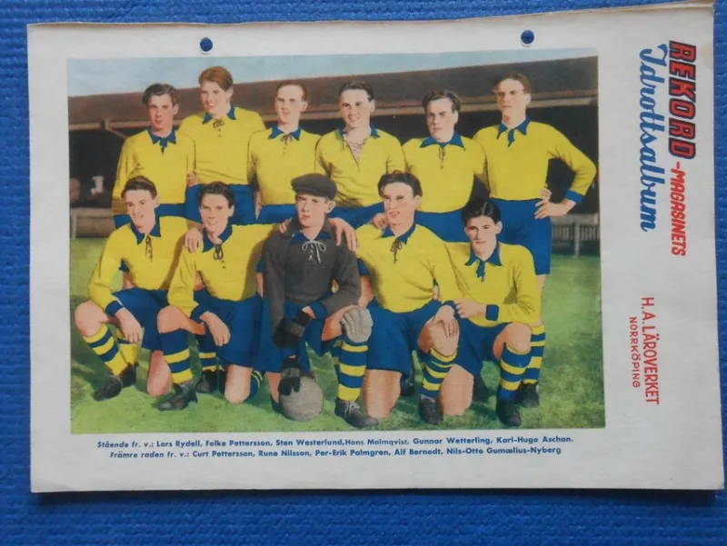 Tradera Sportmemorabilia<Rekordmagasinet H.A Läroverket Norrköping Joe Walcott