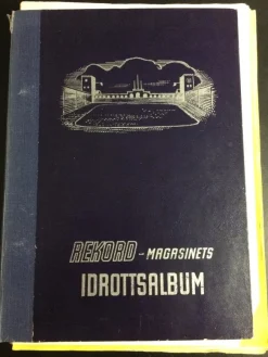 Tradera Rekordmagasinets Idrottsalbum med 108 originalbilder> Sport & Fritid