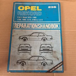 Tradera Reparationshandbok Opel Rekord 1972-1982> Veteranbilar Före 1990