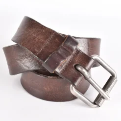 Tradera Replay Bälte Läder Skinn Brunt Stl 105 Vintage Unisex> Bälten & Skärp