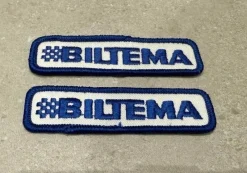 Tradera Retro Biltema textil jackmärke> Tygmärken & Pins