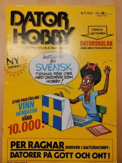 Tradera Retro Dator tidningar 4st Dator Hobby> Datorer