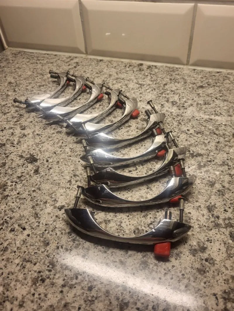 Tradera Retro kökshandtag 10st trycko 10 miller> Krokar, Handtag & Beslag