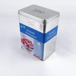 Tradera Retro Plåtburk Dan Sukker Svenskt Strösocker^ Övrigt Hem & Hushåll