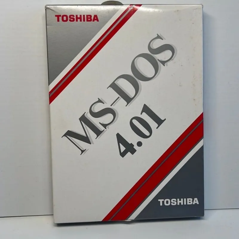 Tradera Retro Toshiba MS-DOS 4.01 (Skandinavien)> Program & Mjukvara