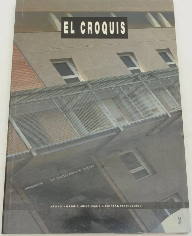 Tradera REVISTA ARQUITECTURA EL CROQUIS N 34> Konst & Hantverk