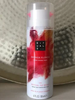 Tradera Hudvård<Rituals Holi vit lilja shower flower skum tvål dusch limited edition sold out