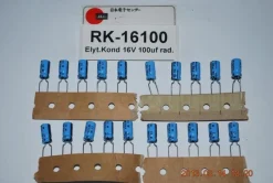 Tradera RK-16100 Elektrolyt 16V 100uf 20 stycken^ Elektronikkomponenter