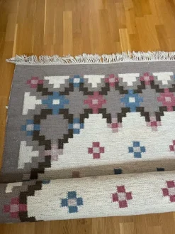 Tradera Röllakan matta med mönster^ Mattor