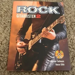 Tradera Rock Gitarristen 2 - Ingemar Sallmann & Hasse Silén^ Noter & Nothäften