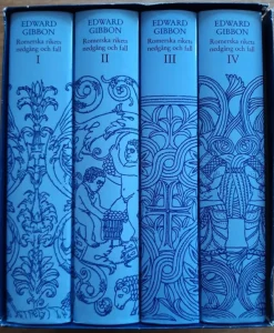 Tradera Romerska rikets nedgång och fall - 4 böcker i mycket fint skick.> Historia