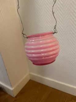 Tradera Rosa häng ljuslykta Helt ny^ Inredningsdetaljer