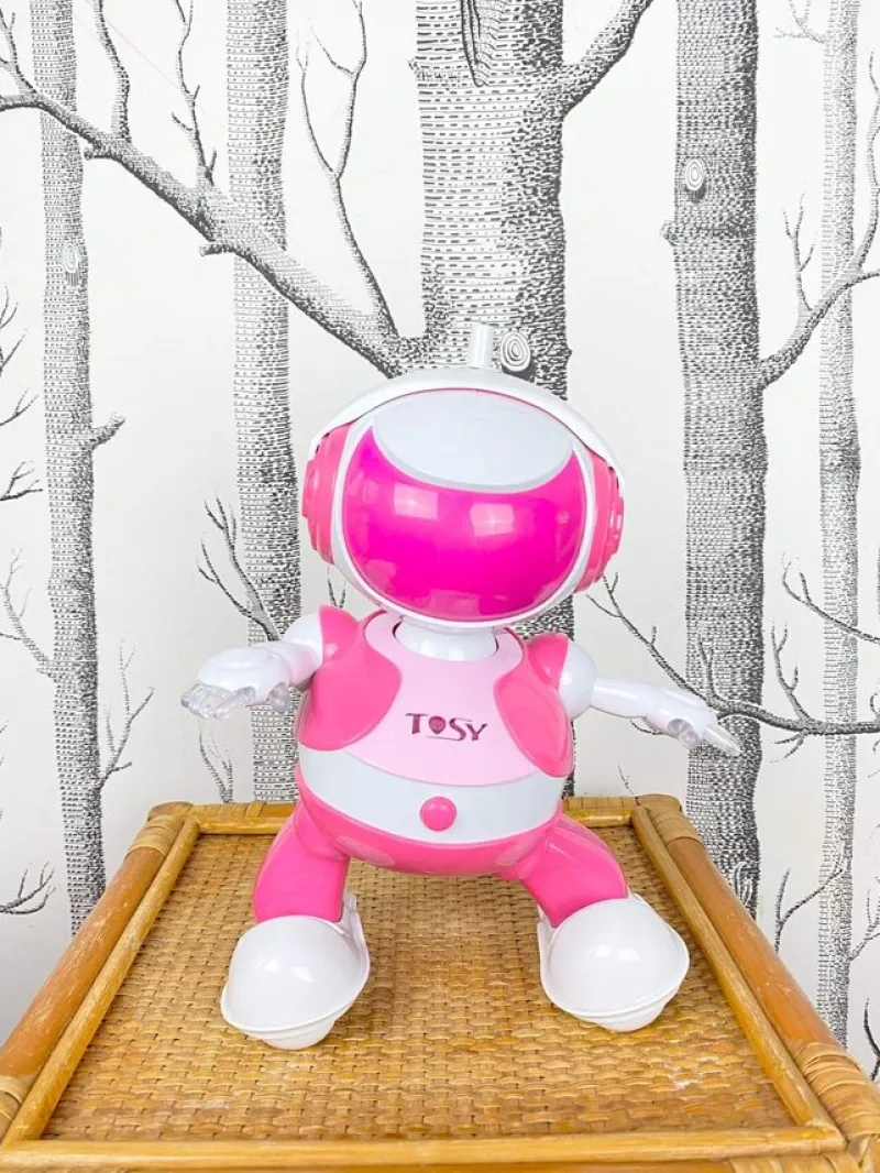 Tradera Rosa leksaksrobot från Tosy, BP3393> Robotleksaker & Robotdjur