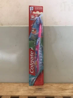 Tradera Tandvård<rosa lila colgate Tandborste med fjärilar på