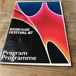 Tradera Roskilde Program 1987^ Musiktidningar & Litteratur