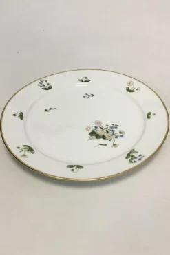 Tradera Royal Copenhagen Bellis og Følfod Stort rundt fad> Antikviteter