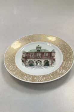 Tradera Royal Copenhagen Platte Københavnske Prospekter Charlottenborg No 12> Övrig Antik & Design