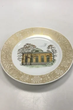 Tradera Royal Copenhagen Platte Københavnske Prospekter Thorvaldsens Museum No 2> Övrig Antik & Design