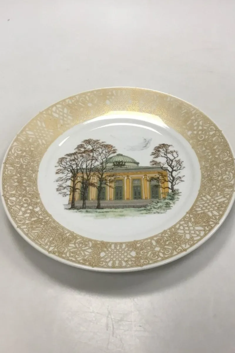 Tradera Royal Copenhagen Platte Københavnske Prospekter Thorvaldsens Museum No 2> Övrig Antik & Design