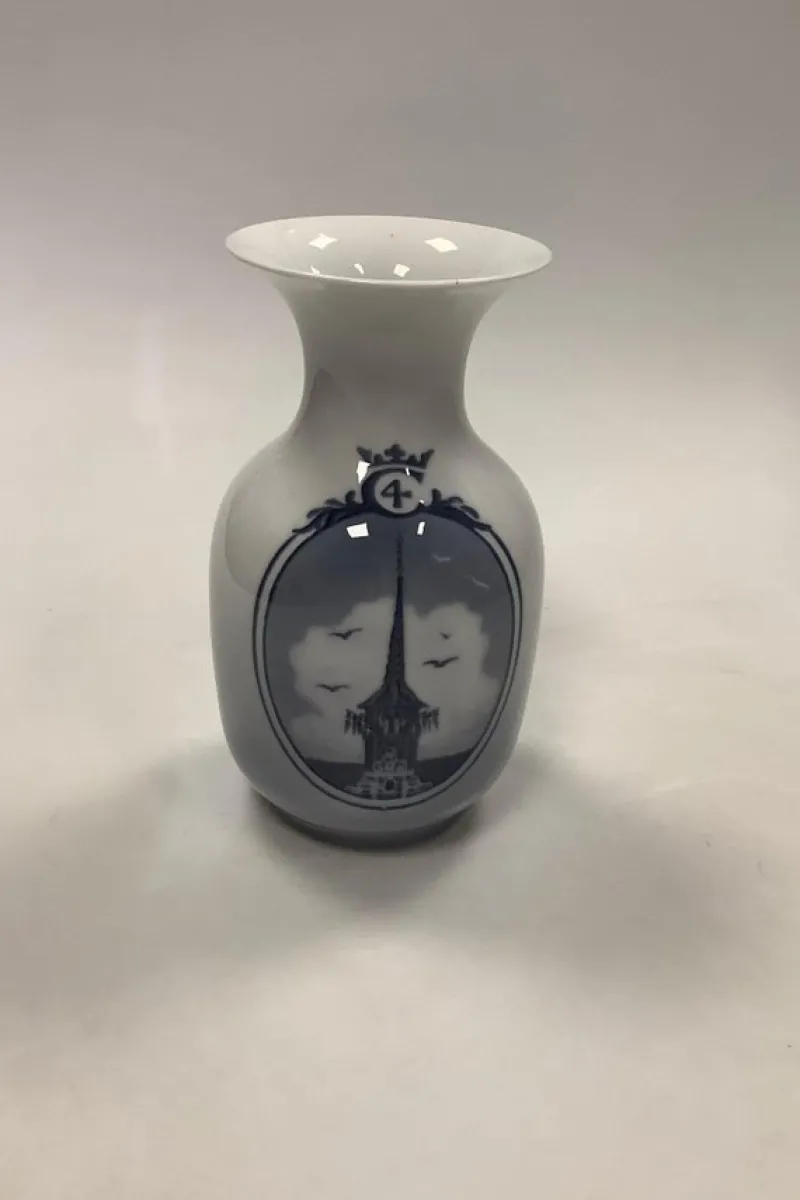 Tradera Royal Copenhagen Rundskue vase 1928> Övrig Antik & Design