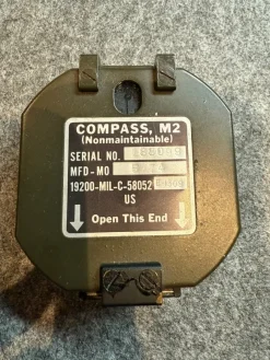 Tradera 50års ålder Brunton Tactical Transit compass 19200 MIL^ Båtar