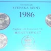 Tradera ÅRSET FRÅN 1986 - HÅRD PLAST^ Svenska Mynt