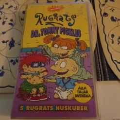 Tradera Rugrats Dr.Tommy Pickles VHS^ Vhs-filmer