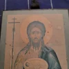 Tradera Rysk ortodox Ikon med Johannes Döparen> Ikoner & Religiösa Föremål