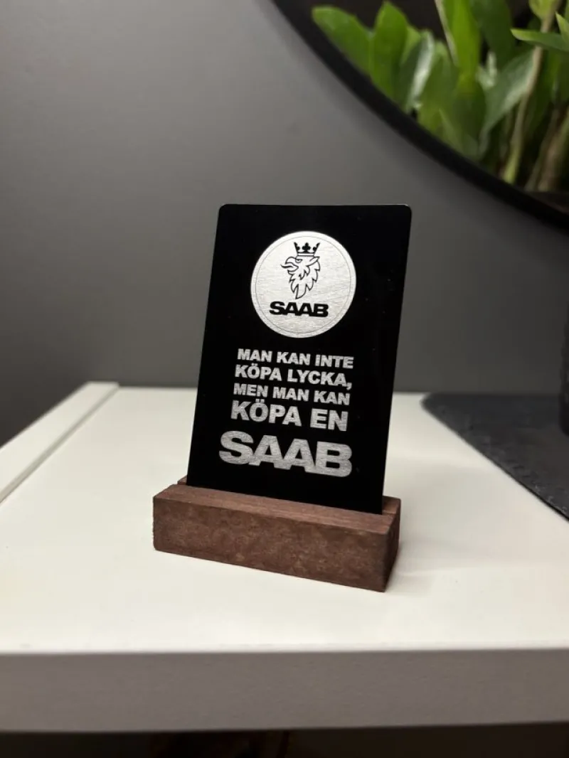 Tradera SAAB - Dekoration^ Merchandise