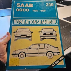 Tradera SAAB 9000 Reparationshandbok 1985-1989> Fordonslitteratur